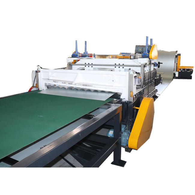 Simple fully automatic cut to length production line