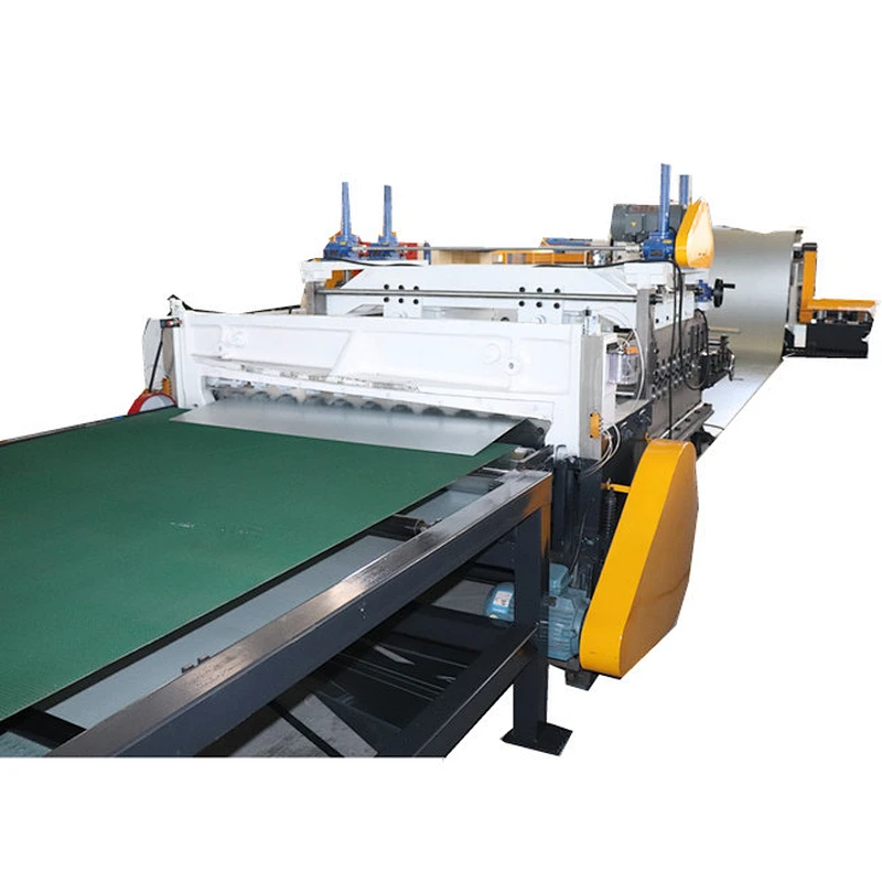 Simple fully automatic cut to length production line